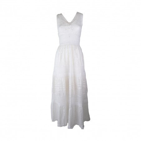 LIA ABITO PIZZO ICONIQUE 011 WHITE