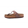 INFRADITO GIZEH BIRKO FLOR NUBUCK BIRKENSTOCK 043751 MOCCA