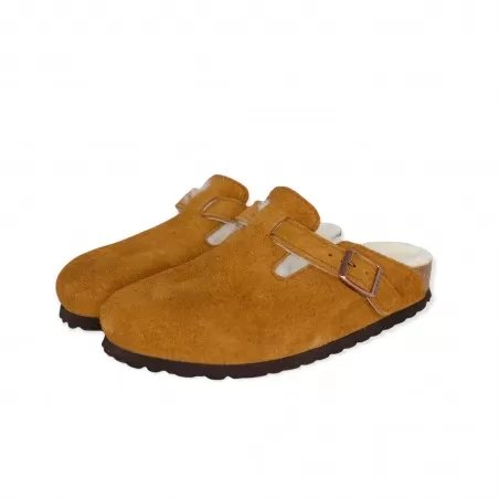 SABOT BOSTON  SHEARLING BIRKENSTOCK 1001141 MINK