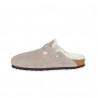 SABOT BOSTON  SHEARLING BIRKENSTOCK 1017651 STONE