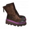 STIVALETTO CON ZIP ELENA IACHI E3167 EBANO