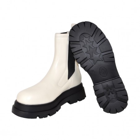 BEATLES ALTO IN PELLE ASH ELITE03 TOFU