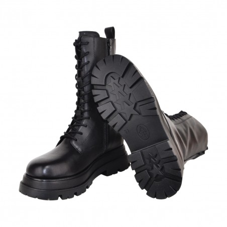 ANFIBIO CON ZIP ASH ELTON01 BLACK
