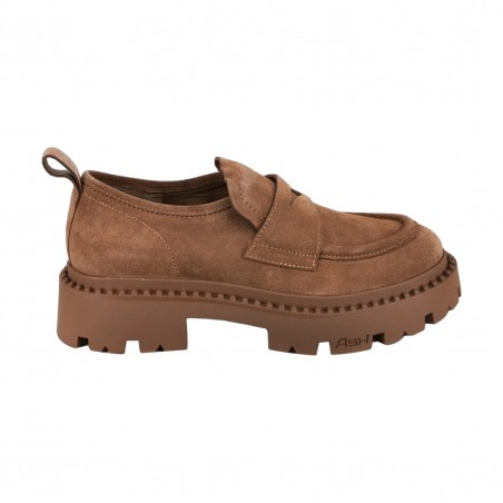 MOCASSINO IN CAMOSCIO ASH GENIAL06 SEQUOIA