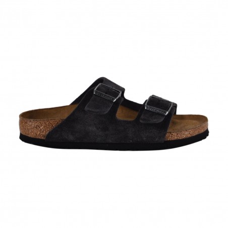 CIABATTA ARIZONA SUEDE LEATHER BIRKENSTOCK 552323 GRAY