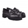 MOCASSINO FRANGE E MORSETTO LA PARIGINA 308/435  NERO