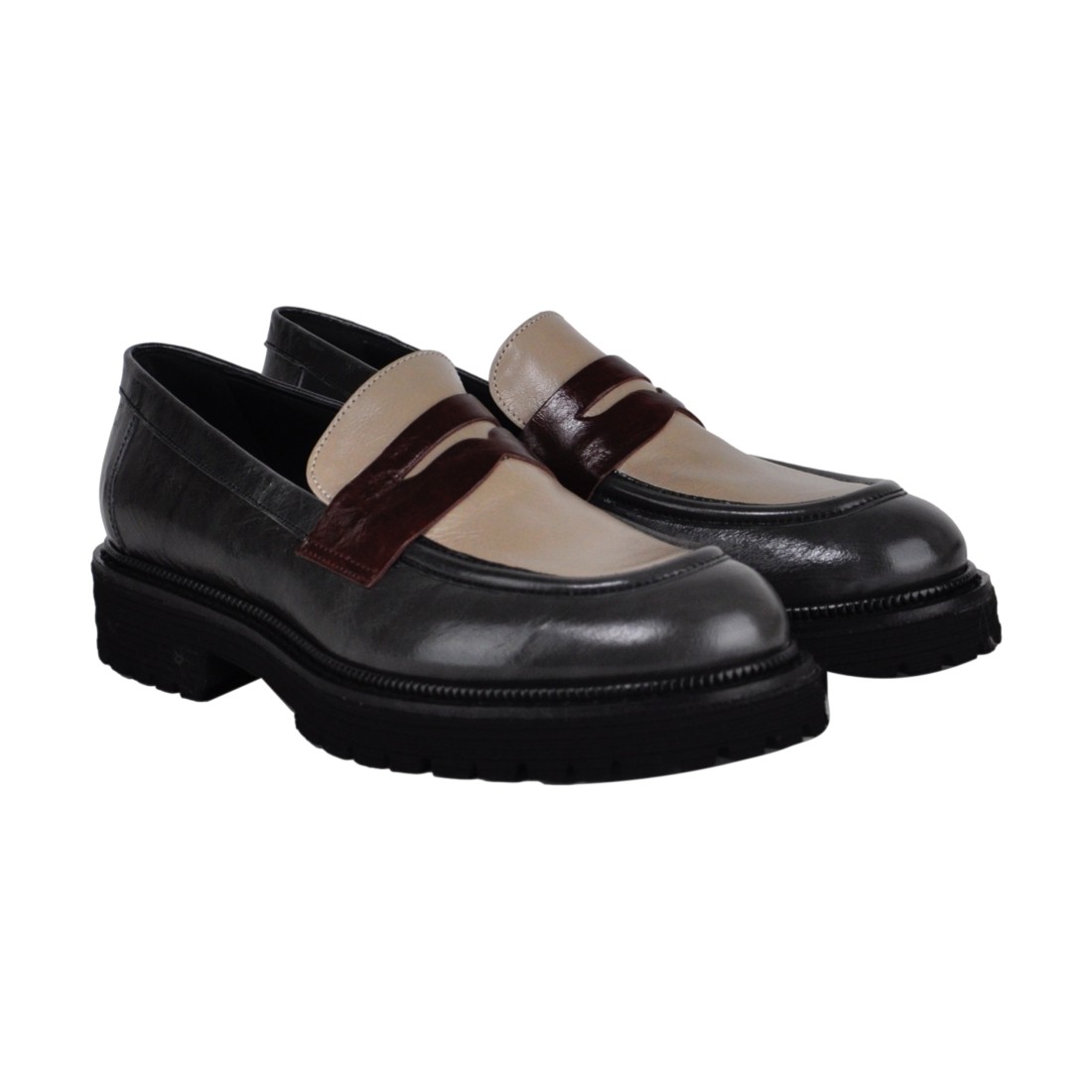 MOCASSINO LA PARIGINA 314/435 FUMO