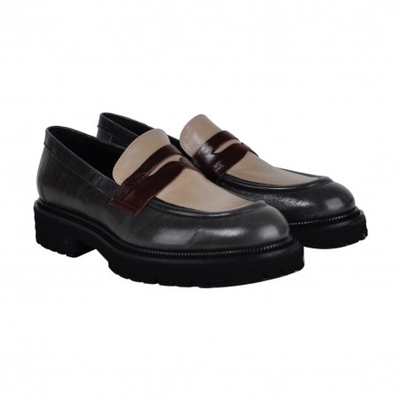 MOCASSINO LA PARIGINA 314/435 FUMO