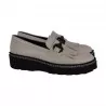 MOCASSINO FRANGE E MORSETTO LA PARIGINA 328/435 IVORY