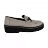 MOCASSINO FRANGE E MORSETTO LA PARIGINA 328/435 IVORY