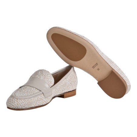 MOCASSINO FESTA TULIP CREMA
