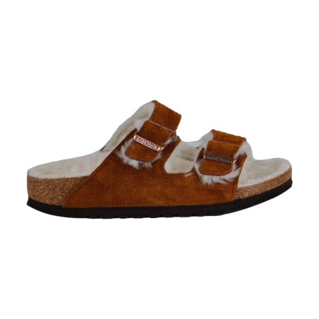 CIABATTA ARIZONA SHEARLING BIRKENSTOCK 1001135 MINK