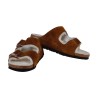 CIABATTA ARIZONA SHEARLING BIRKENSTOCK 1001135 MINK