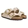 CIABATTA ARIZONA BIG BUCKLE BIRKO FLOR BIRKENSTOCK 1020021 PEARL