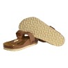 INFRADITO GIZEH BRAIDED OILED LEATHER BIRKENSTOCK 1021355 COGNAC