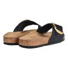 CIABATTA MADRID BIG BUCKLE NUBUCK BIRKENSTOCK 1023373 BLACK