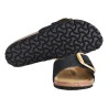 CIABATTA MADRID BIG BUCKLE NUBUCK BIRKENSTOCK 1023373 BLACK