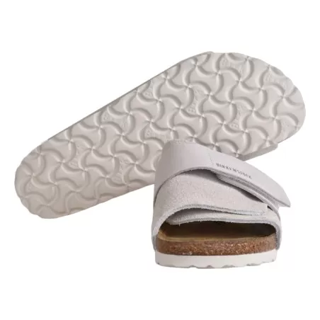 CIABATTA KYOTO SUEDE NUBUCK BIRKENSTOCK 1024526 WHITE