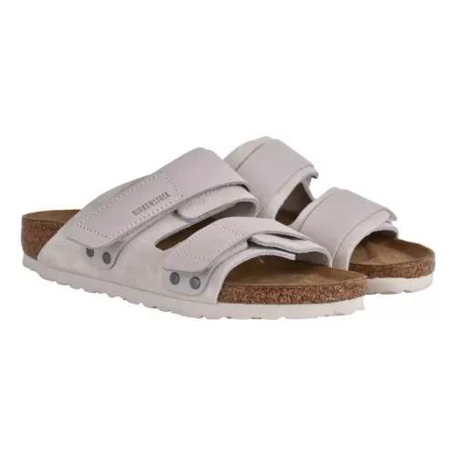 CIABATTA UJI SUEDE NUBUCK BIRKENSTOCK 1024822 WHITE