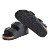 SANDALO MILANO BIG BUCKLE OILED BIRKENSTOCK 1024953 BLACK