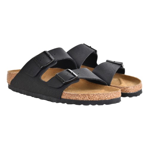 CIABATTA ARIZONA SAFFIANO BIRKO BIRKENSTOCK 1026425 BLACK