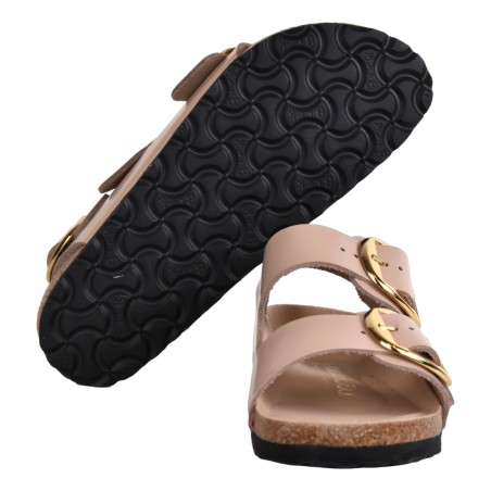 SANDALO MILANO BIG BUCKLE NATURAL BIRKENSTOCK 1026484 BEIGE