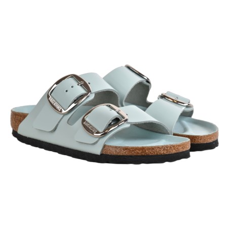 CIABATTA ARIZONA BIG BUCKLE NATURAL BIRKENSTOCK 1026495 GREEN