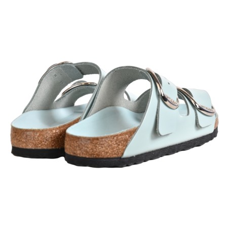 CIABATTA ARIZONA BIG BUCKLE NATURAL BIRKENSTOCK 1026495 GREEN