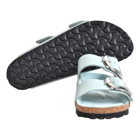 CIABATTA ARIZONA BIG BUCKLE NATURAL BIRKENSTOCK 1026495 GREEN