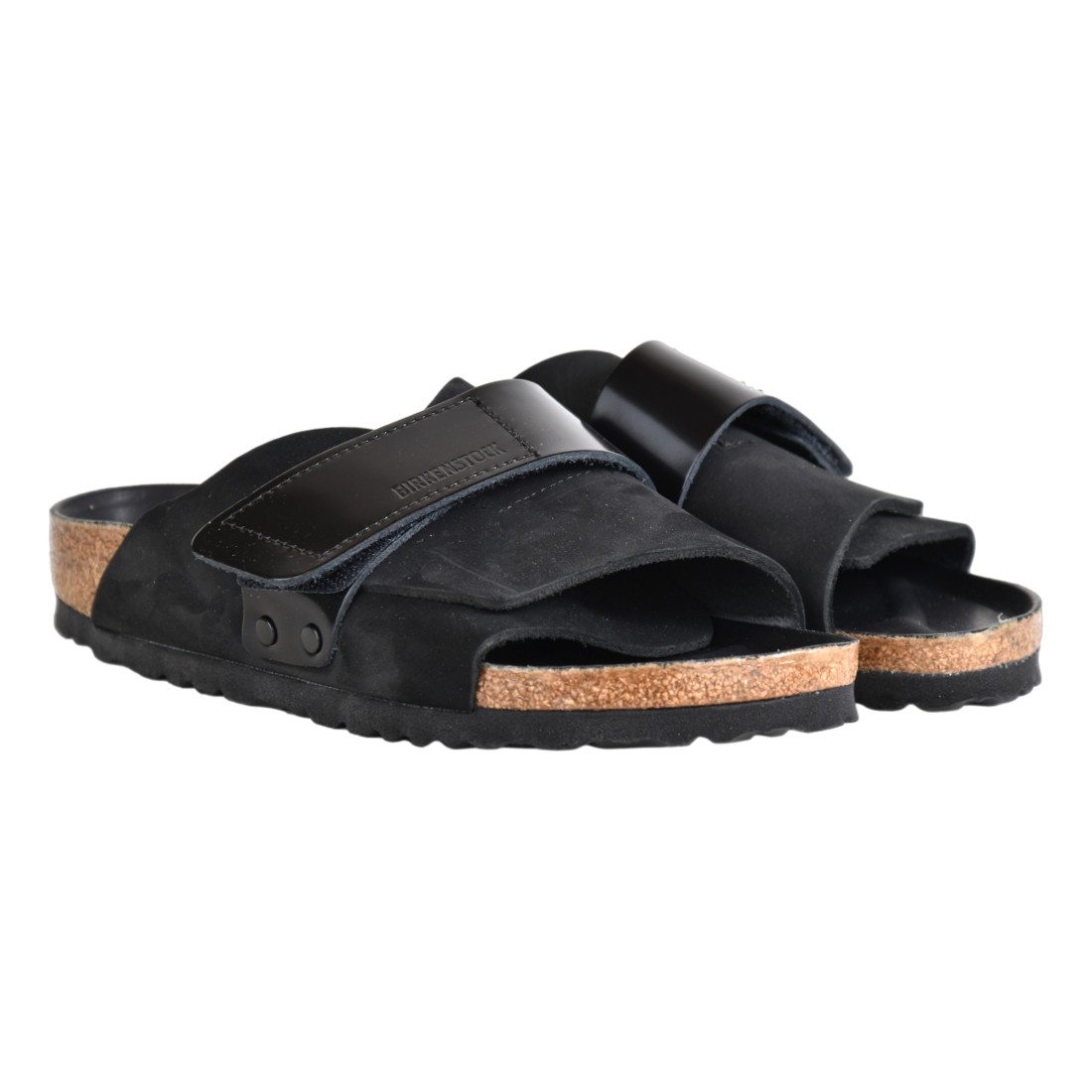 CIABATTA KYOTO NUBUCK LEATHER BIRKENSTOCK 1026516 BLACK