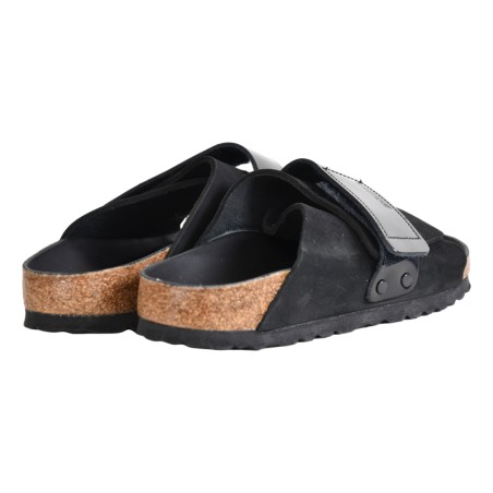 CIABATTA KYOTO NUBUCK LEATHER BIRKENSTOCK 1026516 BLACK