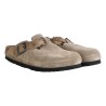 SABOT BOSTON SUEDE LEATHER BIRKENSTOCK 1026694 TAUPE