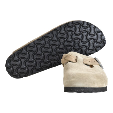 SABOT BOSTON SUEDE LEATHER BIRKENSTOCK 1026694 TAUPE