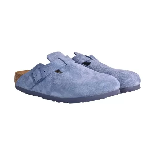 SABOT BOSTON SUEDE LEATHER BIRKENSTOCK 1026804 BLUE