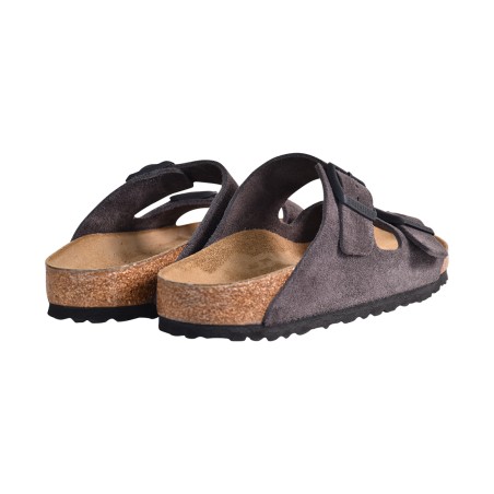 CIABATTA ARIZONA VELVET BIRKENSTOCK 1028592 GREY