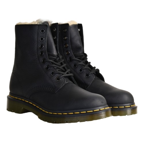 POLACCO 8 EYELET DR. MARTENS 1460SERENA BLACK