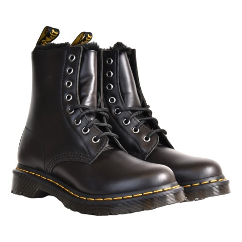 POLACCO 8 EYELET DR. MARTENS 1460SERENA DARKGREY