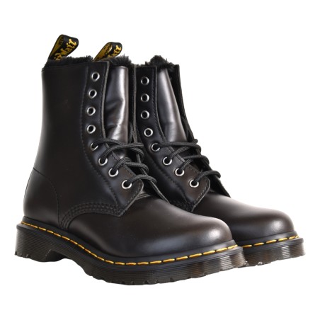 POLACCO 8 EYELET DR. MARTENS 1460SERENA DARKGREY