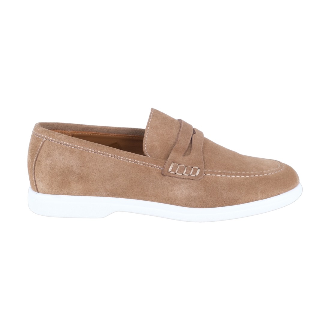MOCASSINO CAMOSCIO / LA PARIGINA DARIO TAUPE