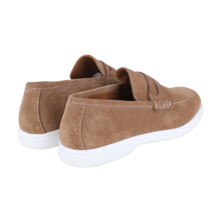 MOCASSINO CAMOSCIO / LA PARIGINA DARIO TAUPE