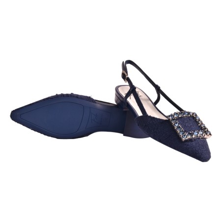 CHANEL DENIM CON ACCESSORIO FESTA LAVANDA NAVY