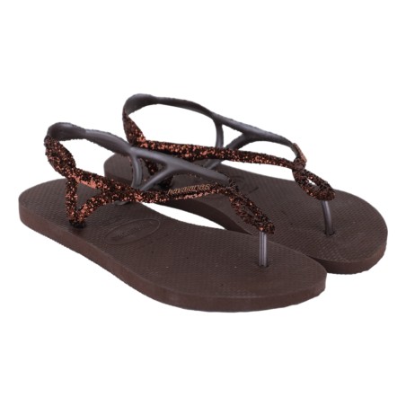 SANDALO INFRADITO GOMMA HAVAIANAS LUNAPREMIUMII DKBROWN