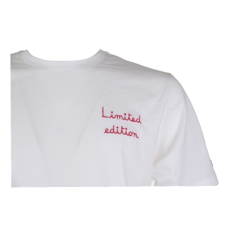 T-SHIRT WITH EMBROIDERY LIMITED EDITION 01N MC2 SAINT BARTH PORTOFINO 02811B