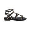 SANDALO CON BORCHIE ASH PRECIOUS01 BLACK