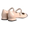 MARY JANE IN PELLE BICOLORE FESTA SELENE BUTTER