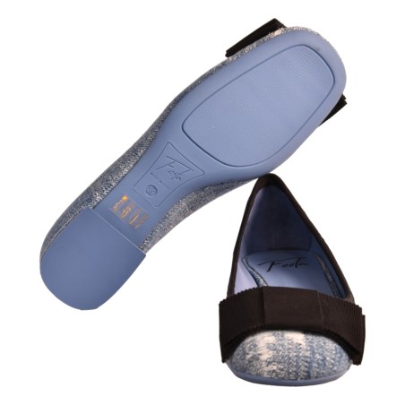 DECOLLETE CON ACCESSORIO TESSUTO FESTA SISKO JEANS