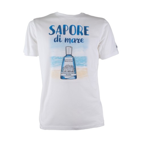 COTTON CLASSIC T SHIRT GIN SAPORE 01N MC2 SAINT BARTH TSHIRTMAN 02426B