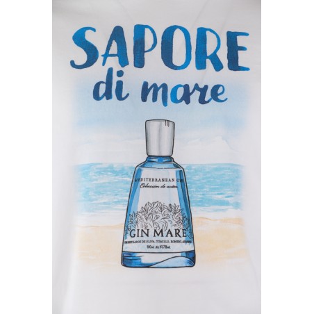 COTTON CLASSIC T SHIRT GIN SAPORE 01N MC2 SAINT BARTH TSHIRTMAN 02426B
