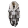 CAPPOTTO CHESS BB COUTURE VELDEN VANIGLIA/CAMEL