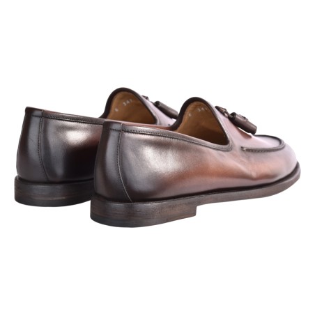 MOCASSINO CON NAPPINE BARRETT 251U025.2 NOCE